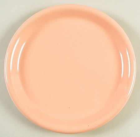 Prego Peach Luncheon Plate
