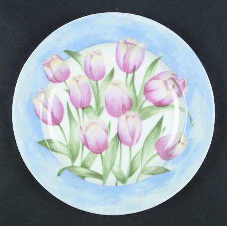 Spring Tulip Salad Plate