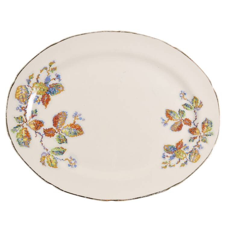 C135 13" Oval Serving Platter