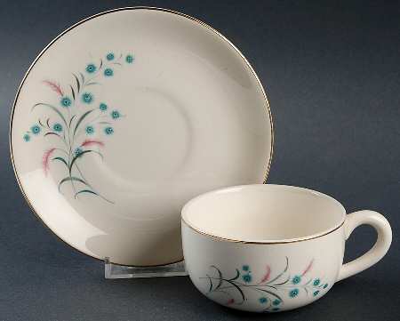 CAN112 Flat Cup & Saucer Set