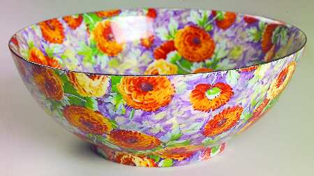 Marigold 9" Round Vegetable Bowl