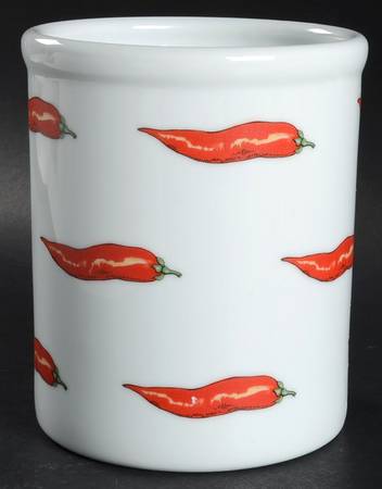 Chili Peppers Utensil Holder