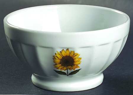 Sunflower 5" Footed All Purpose Bowl
