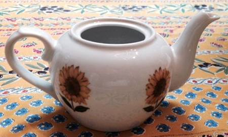 Sunflower Mini Teapot No Lid