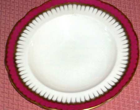 Spearpoint Red Rim Soup Bowl