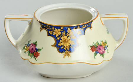 Westminster (Square, Scalloped) Sugar Bowl No Lid