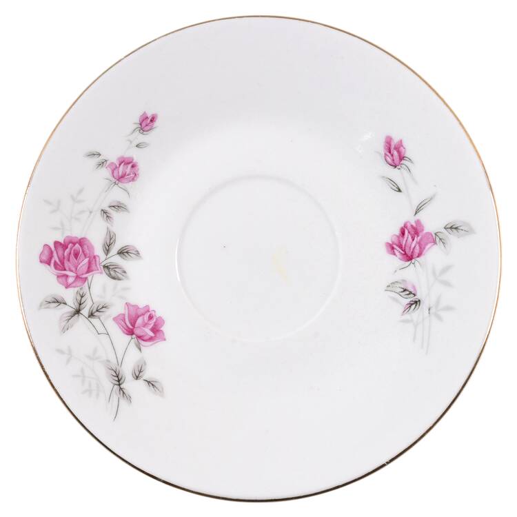 Wedding Rose Saucer