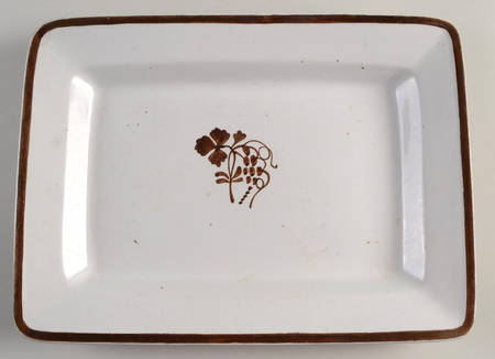 Coffeeberry 13" Rectangular Serving Platter