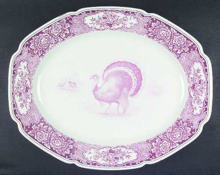 Turkey Dish by Crown Ducal