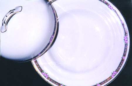 CRO166 Round Covered Butter