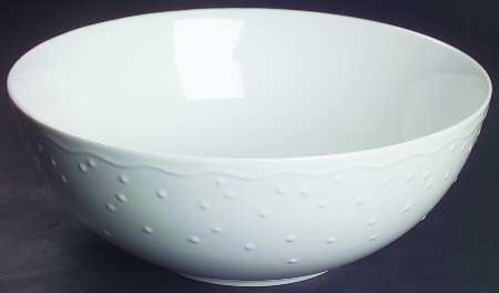 Water Music 8" Round Vegetable Bowl