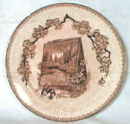Springtime Luncheon Plate