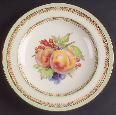 CRD118 (Green) Luncheon Plate