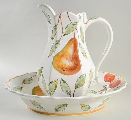 Summer Grove Large Pitcher & Bowl Set