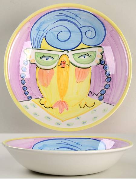 Hen Party Coupe Soup Bowl