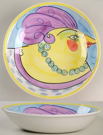 Hen Party Coupe Soup Bowl