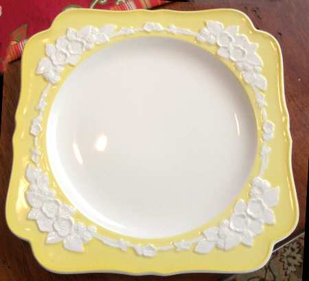 CRD128 Square Salad Plate