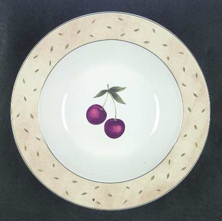 Cherry Farm Large Rim Soup Bowl