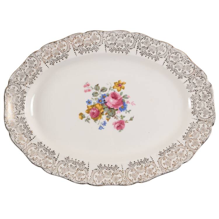 CAN116 13" Oval Serving Platter