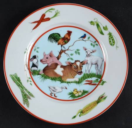 Barn Dance Child's Plate