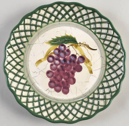 Fruit Lattice Salad Plate