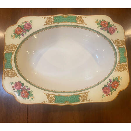 CRD130 8" Oval Vegetable Bowl