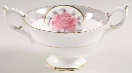 Democrat Footed Cream Soup Bowl
