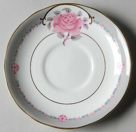 Democrat Saucer by Coalport