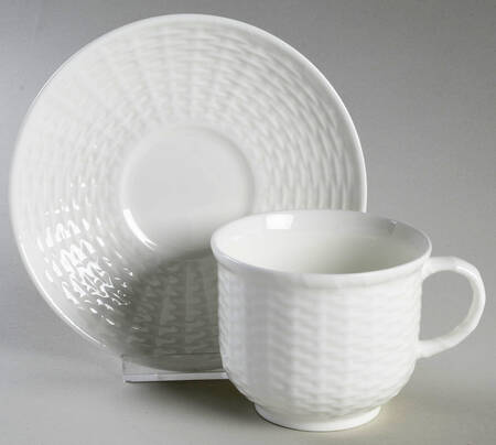 Nantucket Flat Cup & Saucer Set