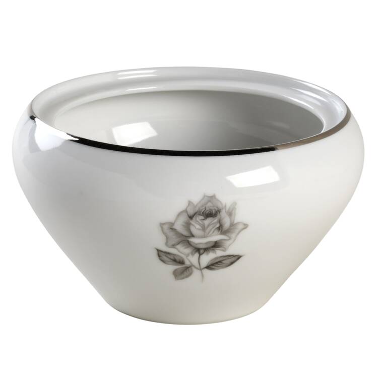 Memory Rose Sugar Bowl No Lid