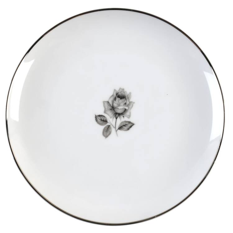 Memory Rose Salad Plate