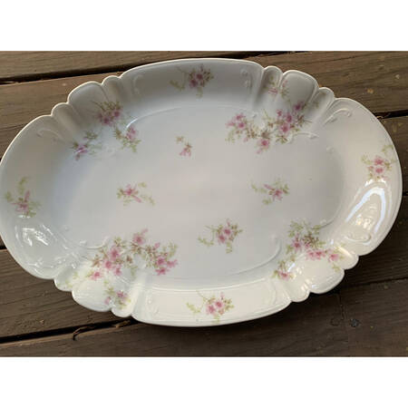 Schleiger 1293a 12" Oval Serving Platter