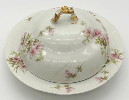 Schleiger 1293a Round Covered Butter