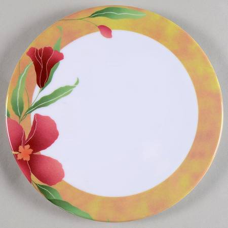 Pacific Bloom (Corelle) Round Melamine Tea Tile
