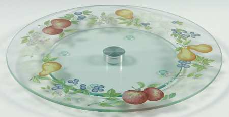 Chutney Glassware Lazy Susan Turntable