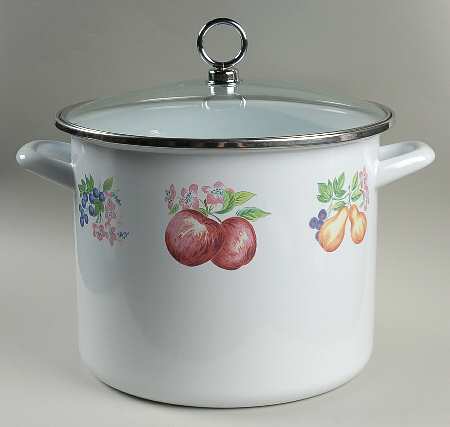 Chutney 8 Quart Metal Stockpot & Metal Lid