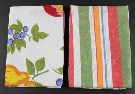 Chutney Cloth Dish Towel  - Set of 2 (Motif 1 & 2)