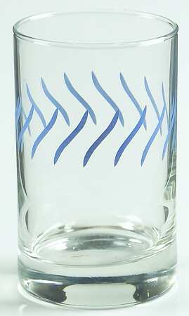 Enhancements (Cobalt Blue Trim, Corelle) 6 Oz Glassware Juice