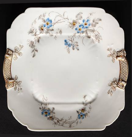 Schleiger 1301 Square Handled Cake Plate