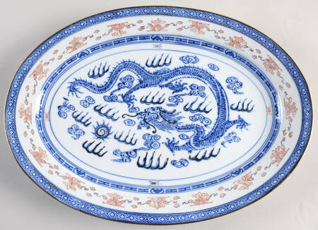 CX91 14" Oval Serving Platter