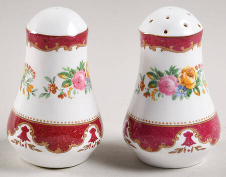 Lyric Tunis Maroon Salt & Pepper Set