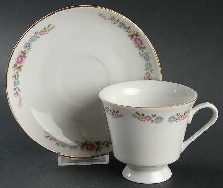 CX93 Footed Cup & Saucer Set