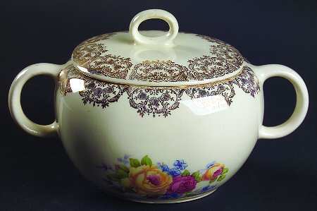 CRO181 Sugar Bowl & Lid