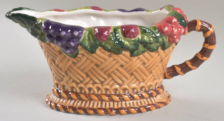 Fruit Garland Teapot No Lid
