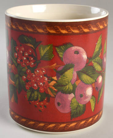 Fruit Garland Extra Large Canister No Lid