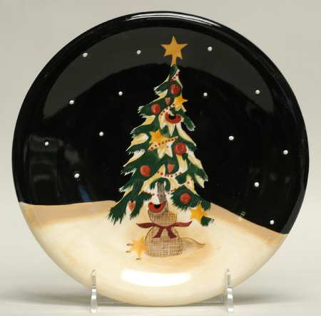 Midnight Tree Dessert/Pie Plate