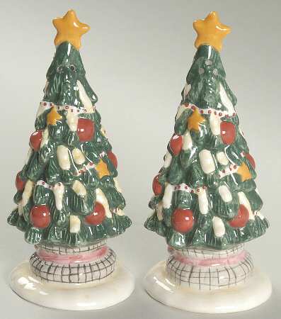 Midnight Tree Figural Salt & Pepper Set