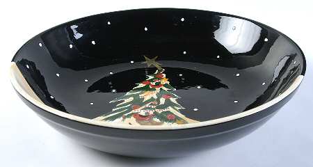 Midnight Tree 13" Pasta Serving Bowl by Certified International