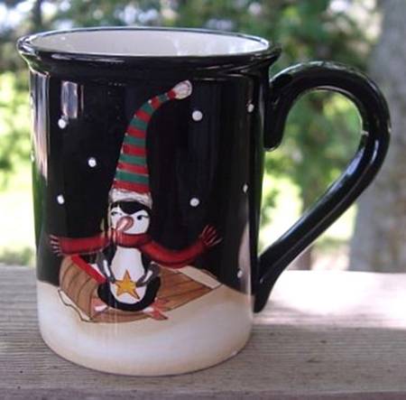 Midnight Penguin Mug