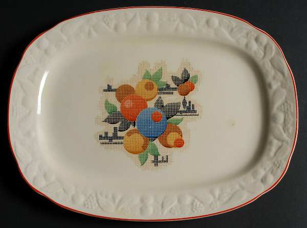 CRO184 11" Oval Serving Platter